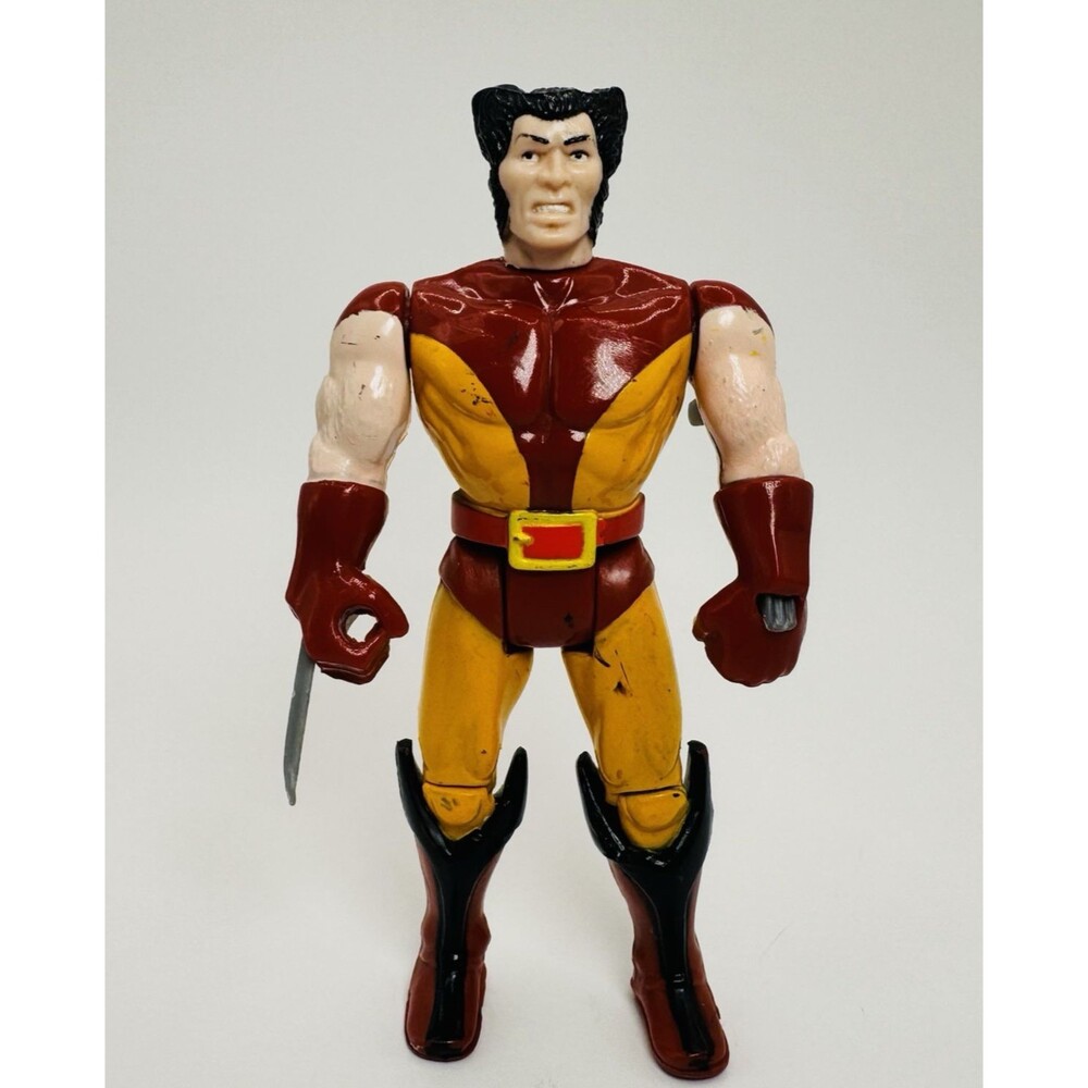 Vintage 1991 Toybiz Marvel X-men Wolverine Action Figure Snap Out Claws Figure